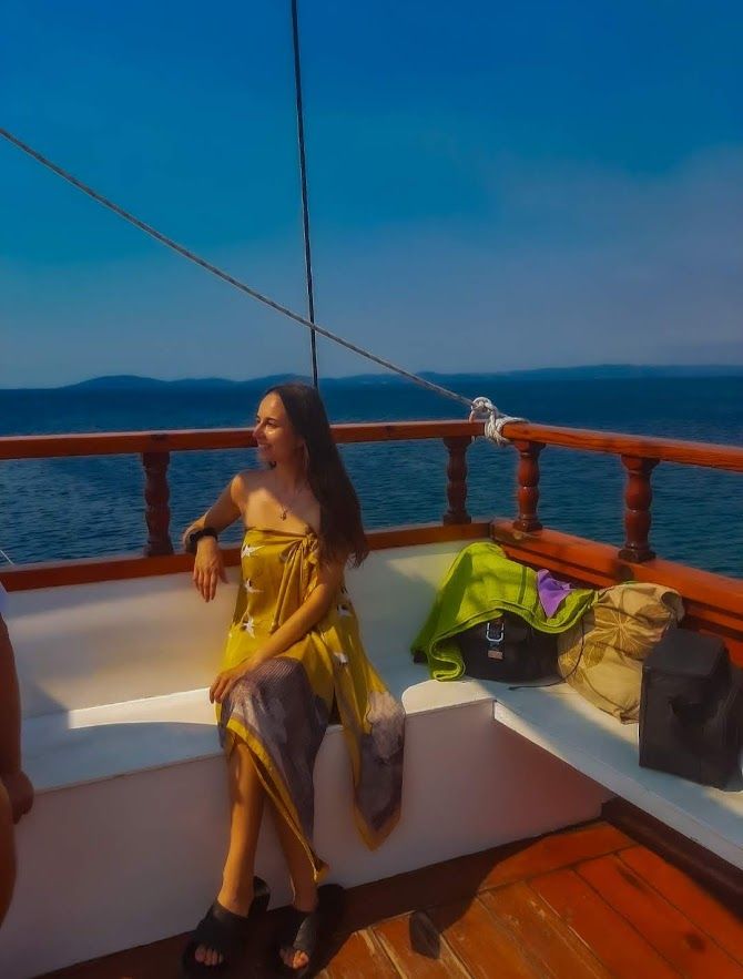 Evgenija Jovanova, boat, sea