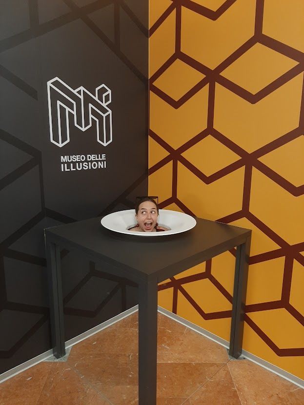 Evgenija Jovanova, illusion, Rome, museum