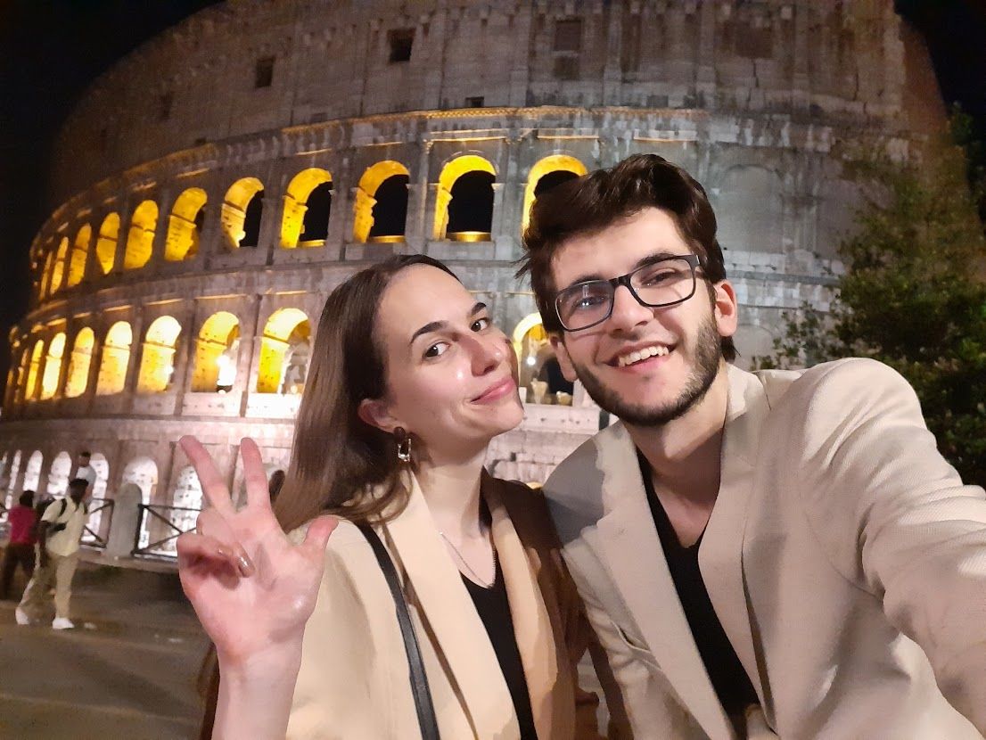 Evgenija Jovanova, couple