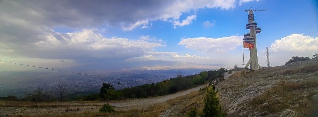 Vodno, panoramic view