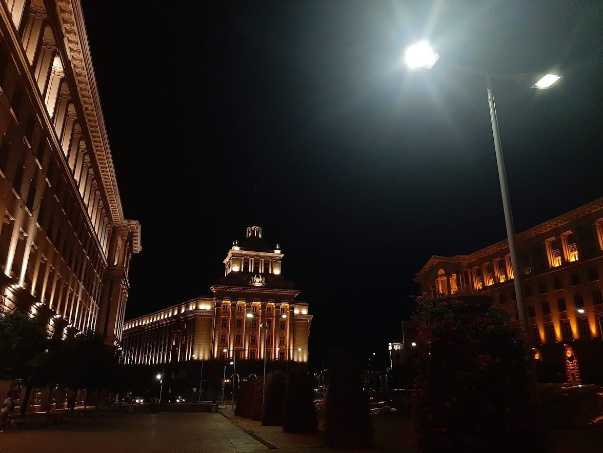 Independence square in Sofia