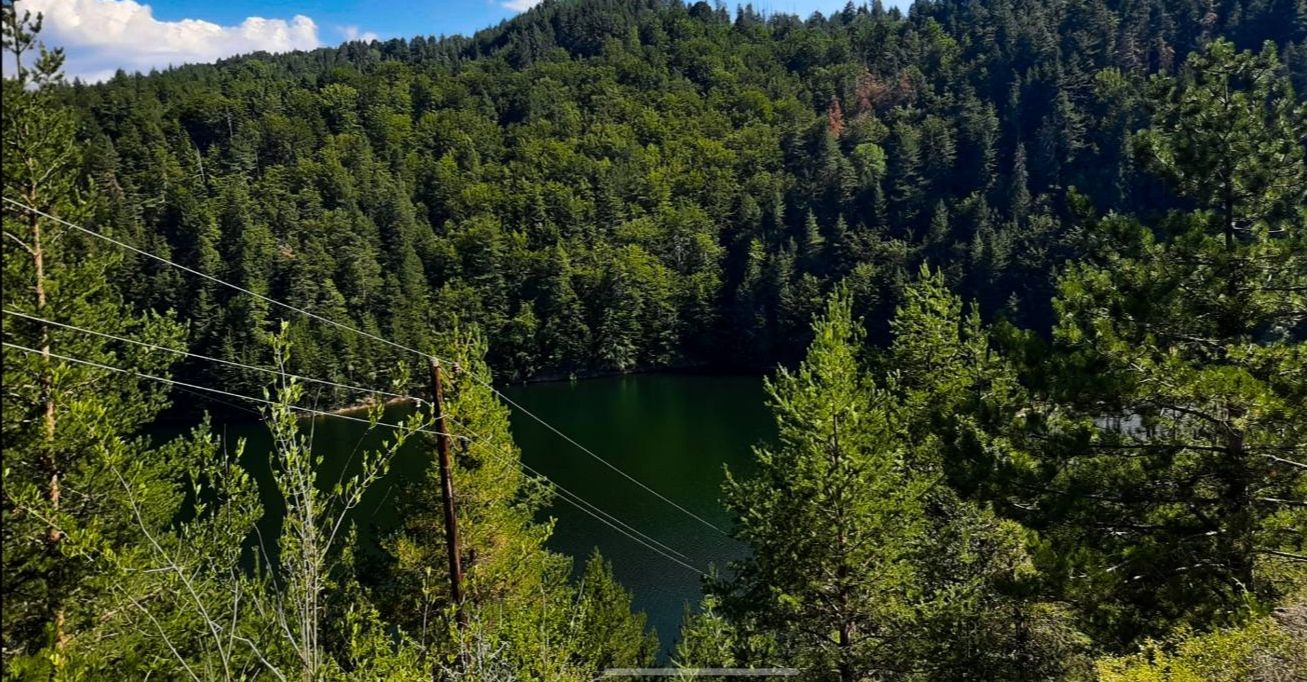 The Berovo Lake - an artificial lake with amazing greenery