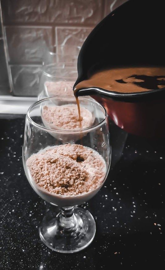 hot chocolate preparation