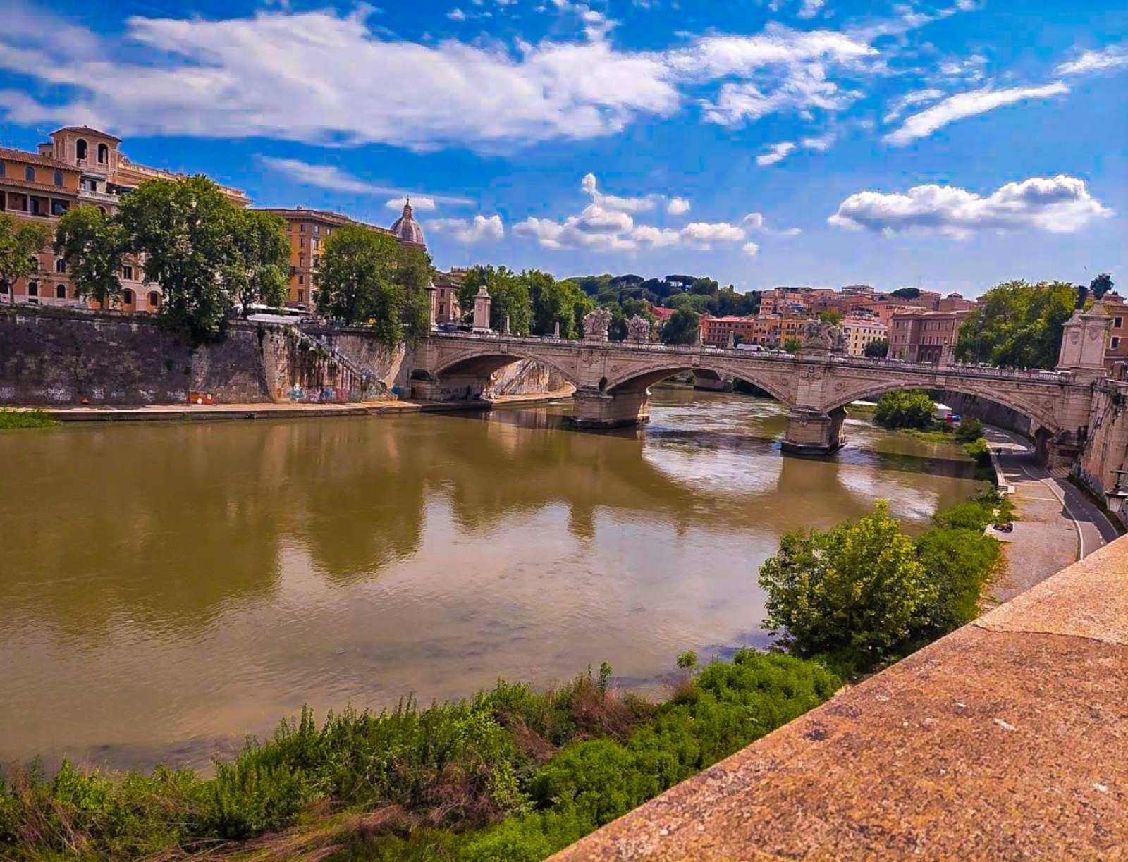 river Tiber, Rome